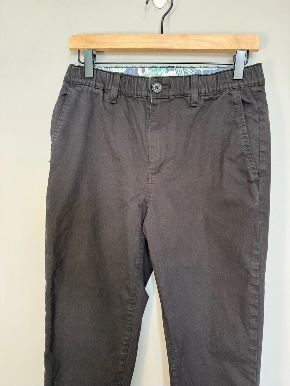 Chubbies Originals Black Stretch‎ Chino Pants 30x29 Small